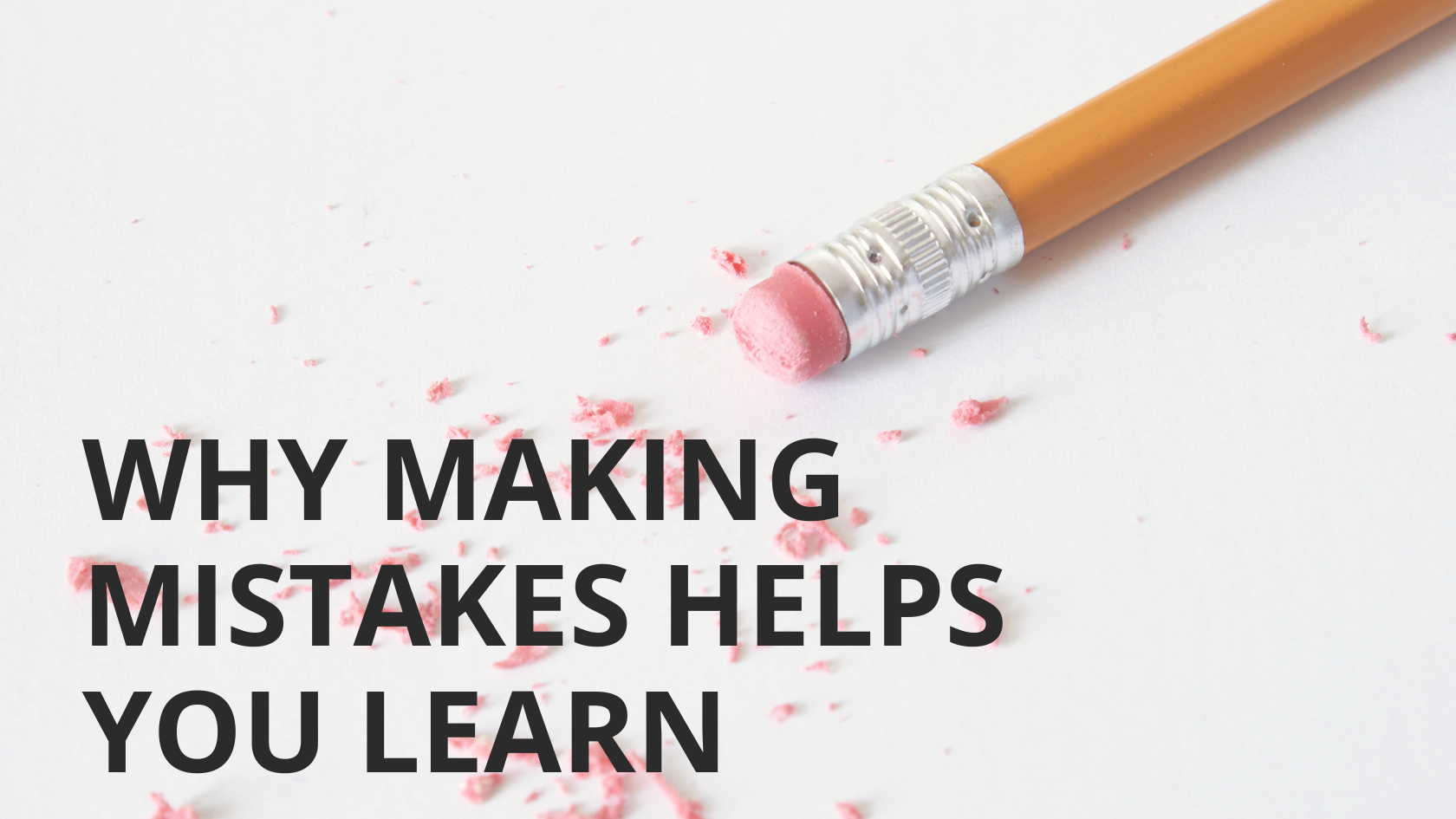 Our Mistakes Highlight Where We Need to Focus
